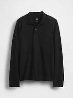 Kids Organic Cotton Uniform Polo Shirt