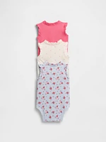 Baby First Favorites Organic Cotton Ruffle Bodysuit