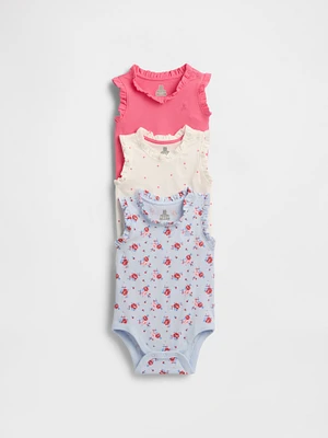 Baby First Favorites Organic Cotton Ruffle Bodysuit