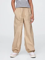 Kids Poplin Baggy Joggers
