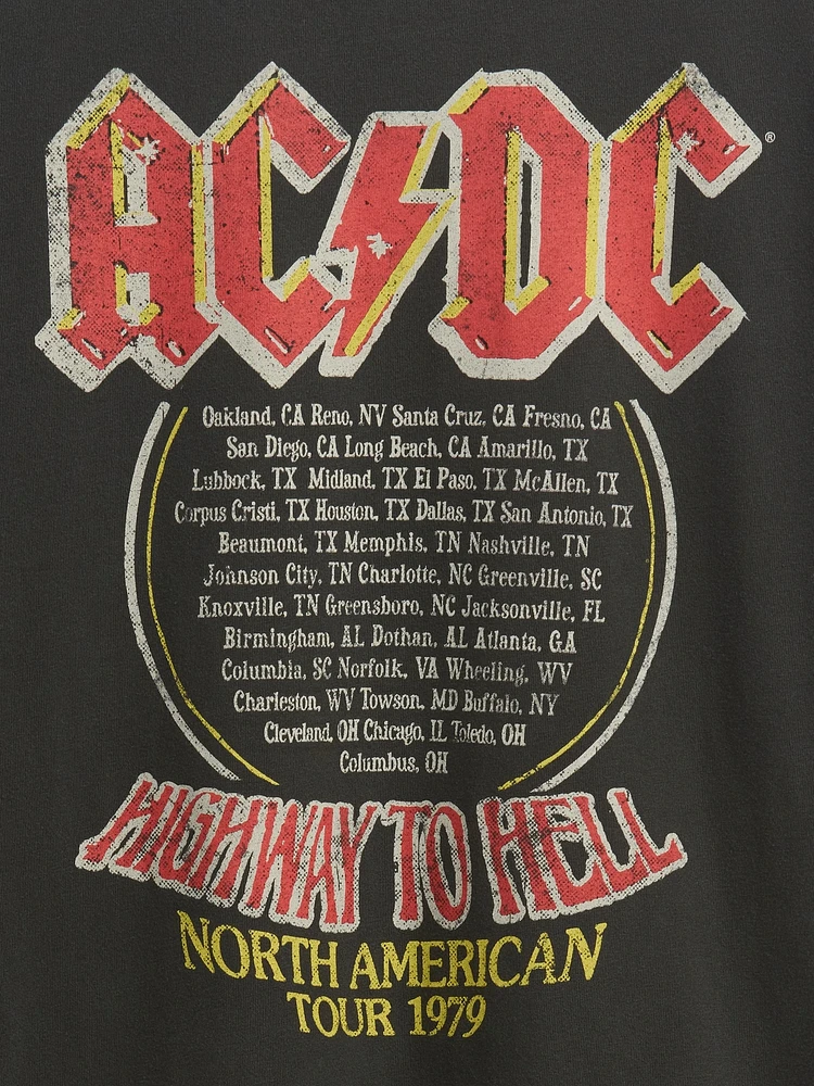 AC/DC 1979 Tour Relaxed Graphic T-Shirt