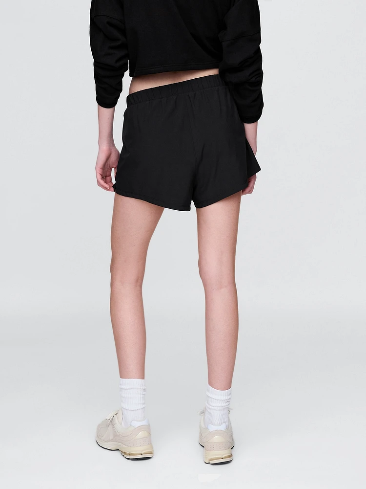 GapFit Mid Rise Running Shorts