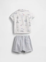 Baby Crinkle Gauze Outfit Set