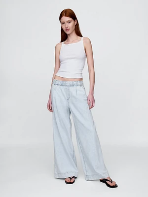 Mid Rise UltraSoft Easy Baggy Jeans