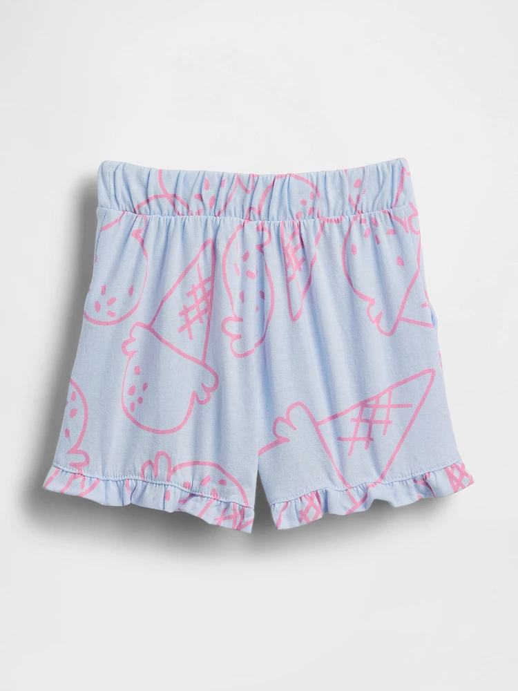 Baby & Toddler Mix Match Ruffle Shorts