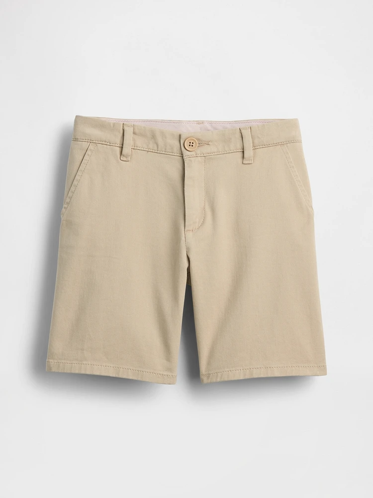 Kids Uniform Midi Shorts