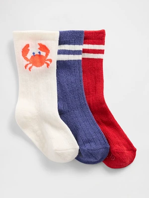 Baby First Favorites Crew Socks