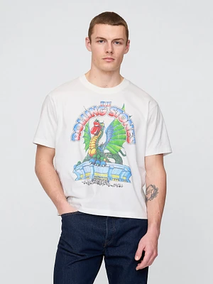 T-shirt à imprimé Rolling Stones
