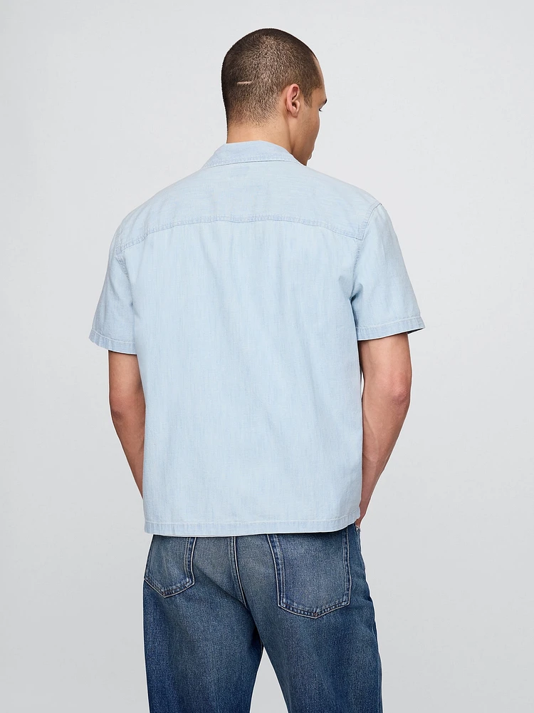 Relaxed Denim Shirt