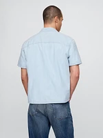 Relaxed Denim Shirt