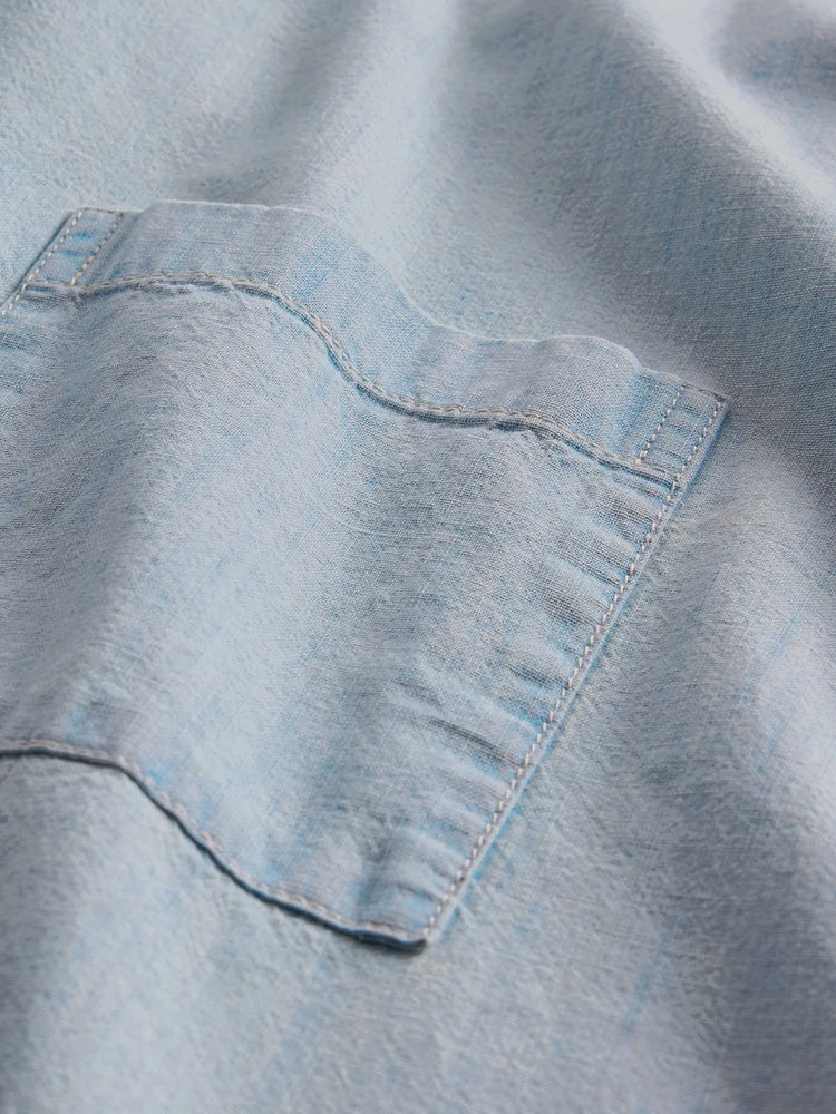 Relaxed Denim Shirt
