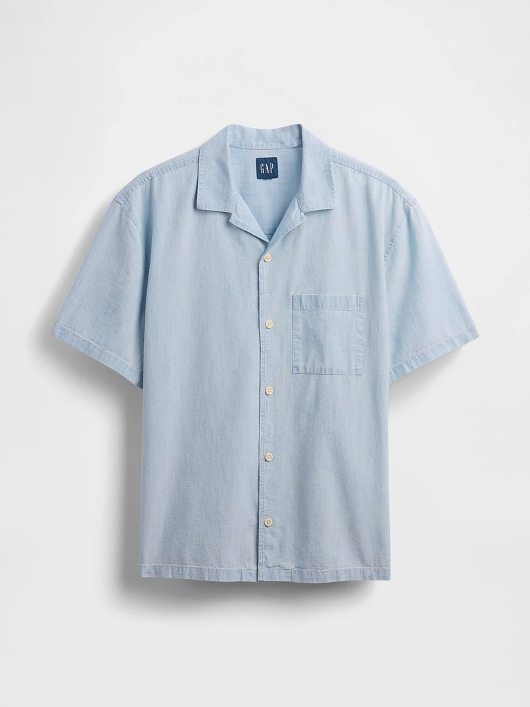 Relaxed Denim Shirt