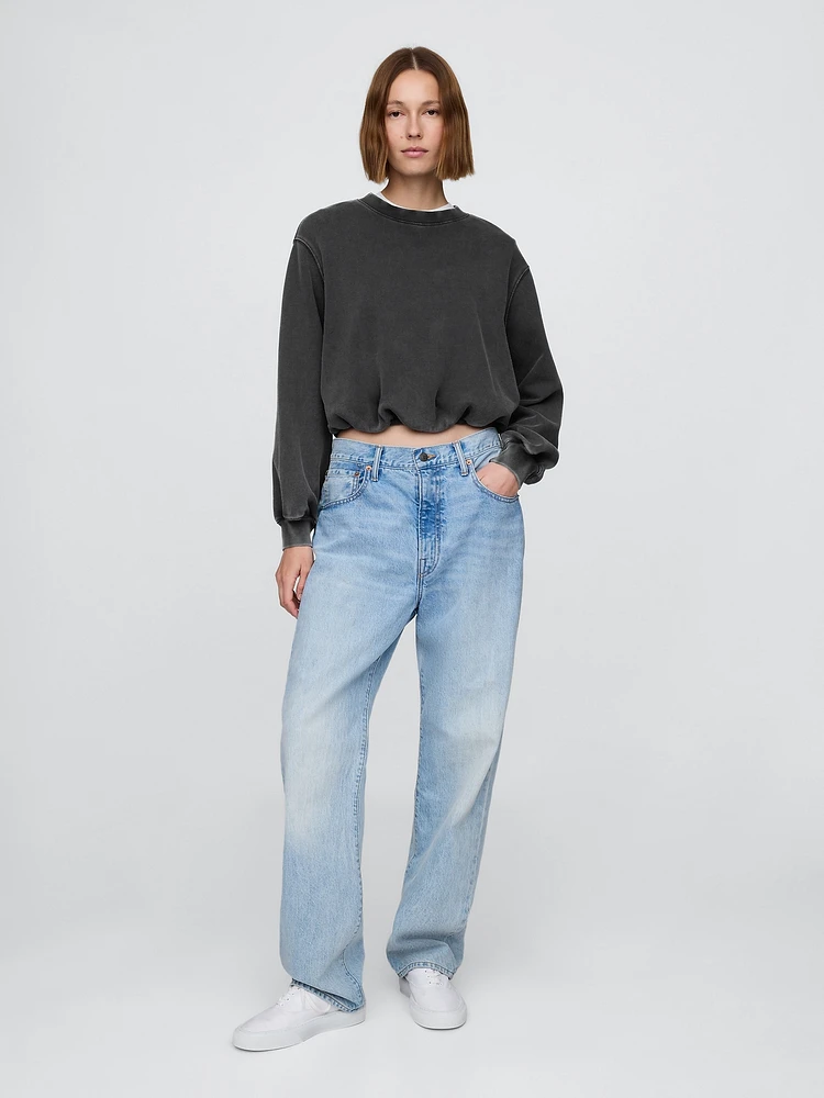 Heavyweight French Terry Bubble Sweatshirt