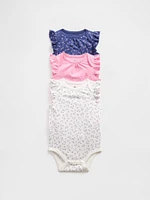 Baby First Favorites Organic Cotton Ruffle Bodysuit
