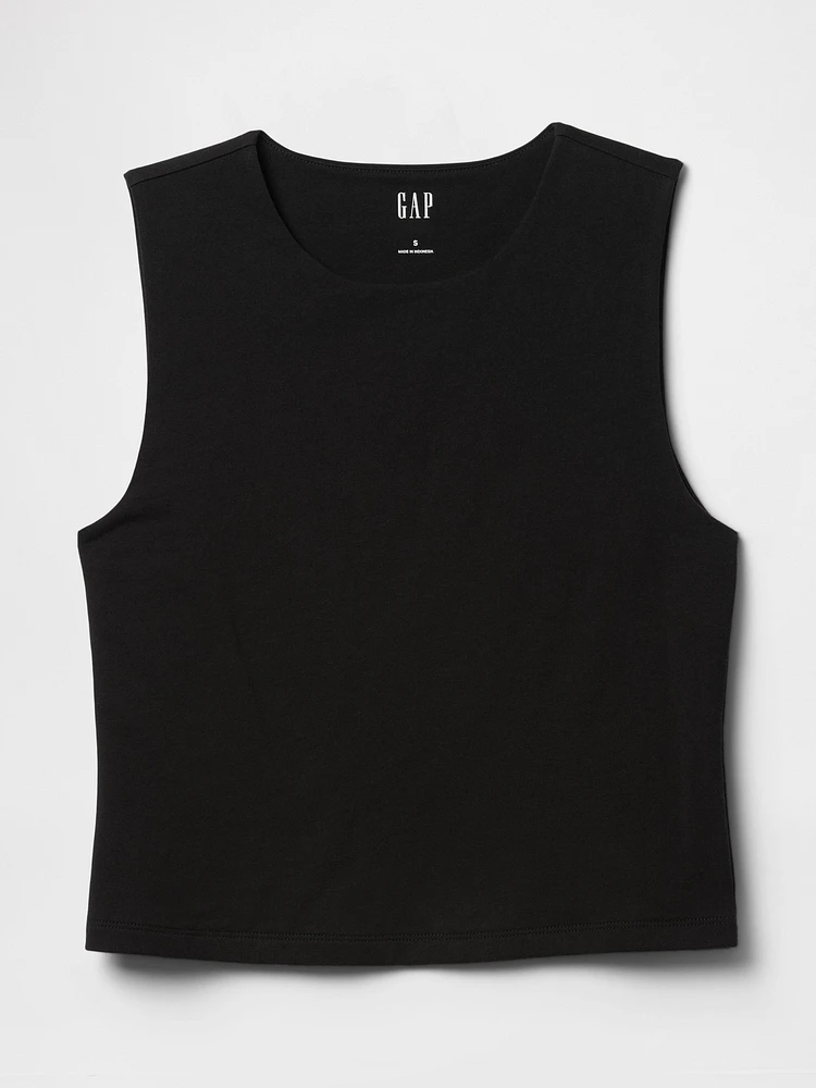 CloseKnit Jersey Crop Tank Top