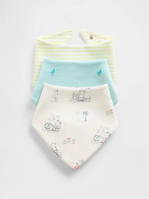Baby Organic Cotton First Favorites Bandana Bib