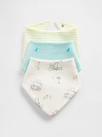 Baby Organic Cotton First Favorites Bandana Bib