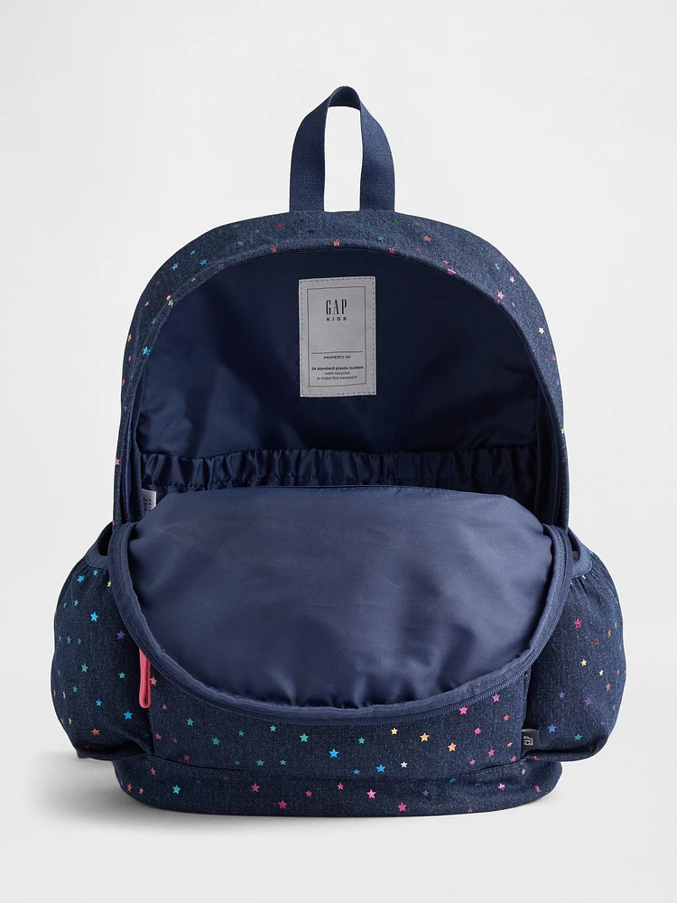 Kids Denim Backpack