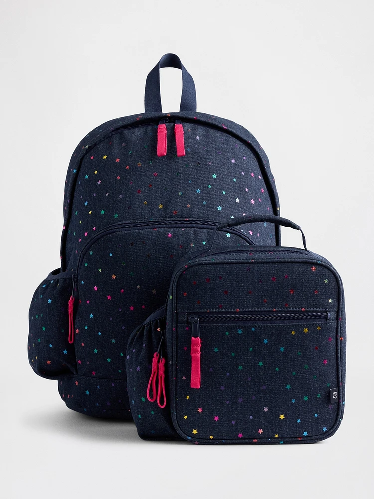 Kids Denim Backpack