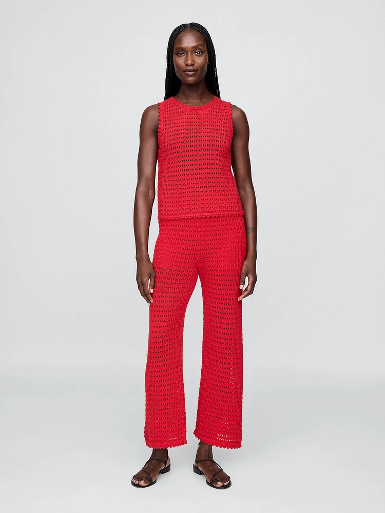 100% Cotton Crochet Tank Top