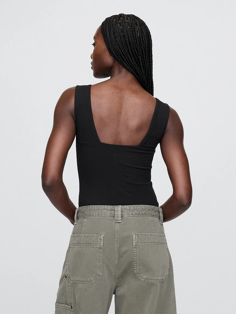 CloseKnit Jersey Boatneck Bodysuit