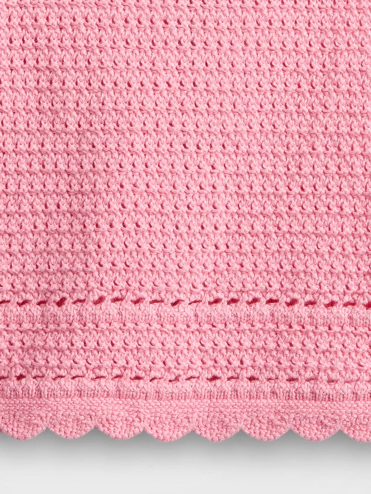 Baby & Toddler Scalloped Crochet Top
