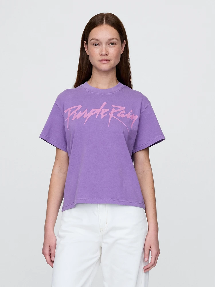 Supima® Cotton Relaxed Prince Graphic T-Shirt