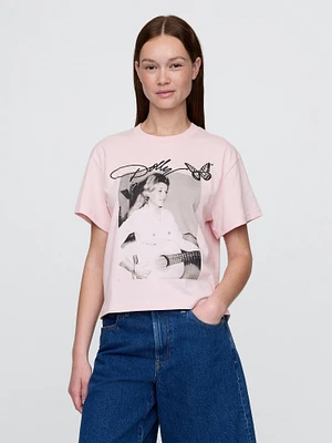 Supima® Cotton Relaxed Dolly Graphic T-Shirt