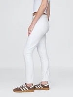Mid Rise True Skinny Jeans