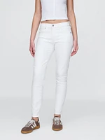 Mid Rise True Skinny Jeans