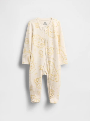 Baby First Favorites Organic Cotton Footed One-Piece