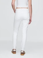 Mid Rise True Skinny Jeans
