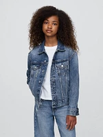 Kids Organic Cotton Icon Denim Jacket