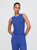 100% Cotton Crochet Tank Top