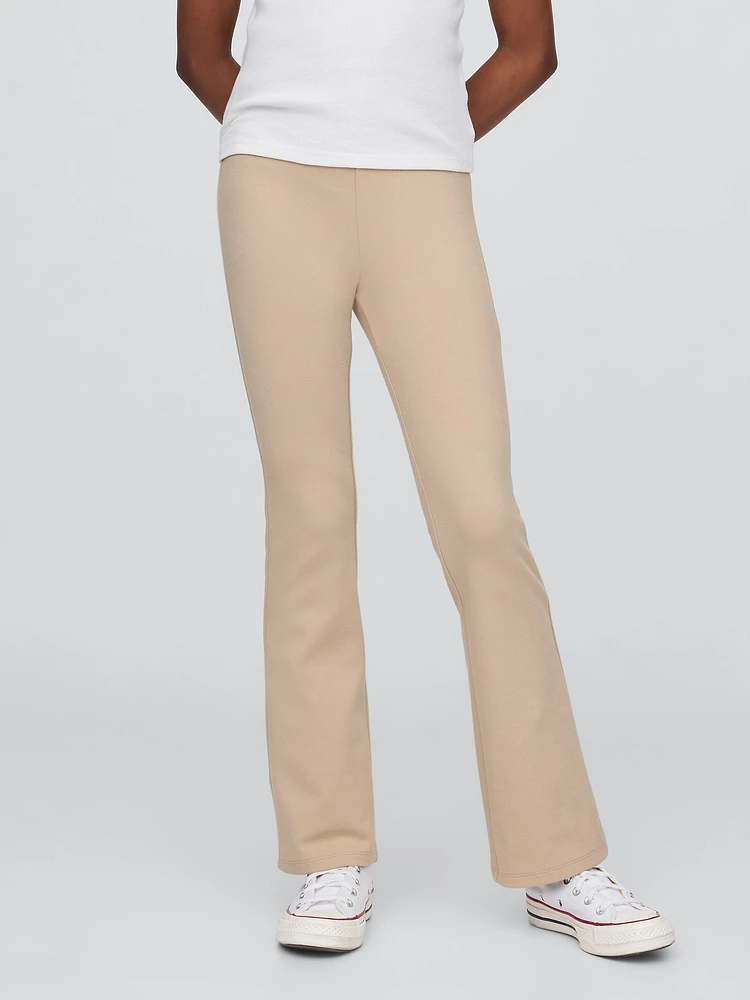 Kids Uniform Ponte Easy Flare Pants