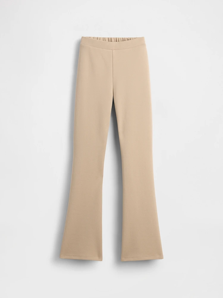 Kids Uniform Ponte Easy Flare Pants