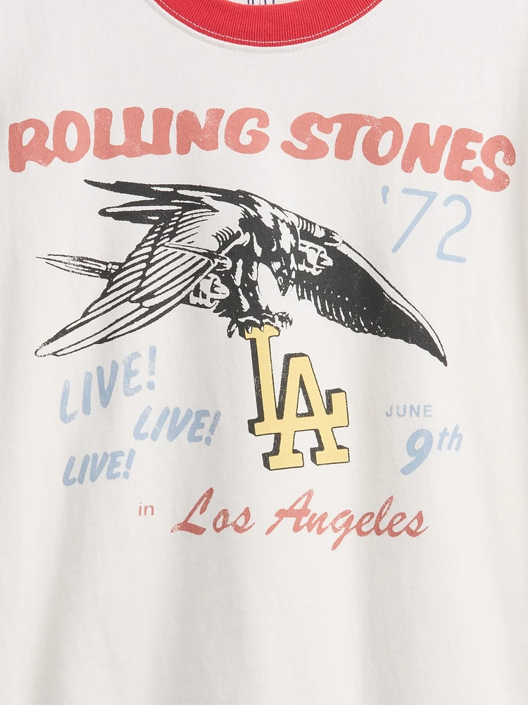 Rolling Stones Relaxed Graphic T-Shirt