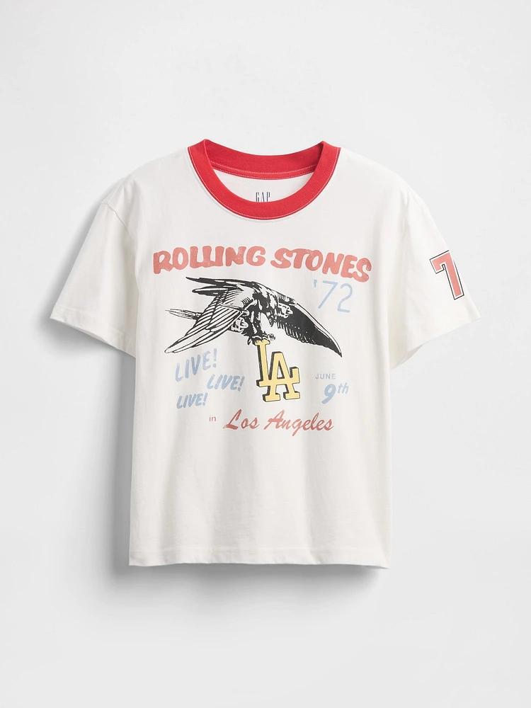 Rolling Stones Relaxed Graphic T-Shirt