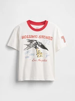 Supima® Cotton Relaxed Rolling Stones Graphic T-Shirt