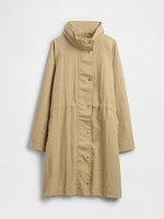 Oversized Nylon Parka