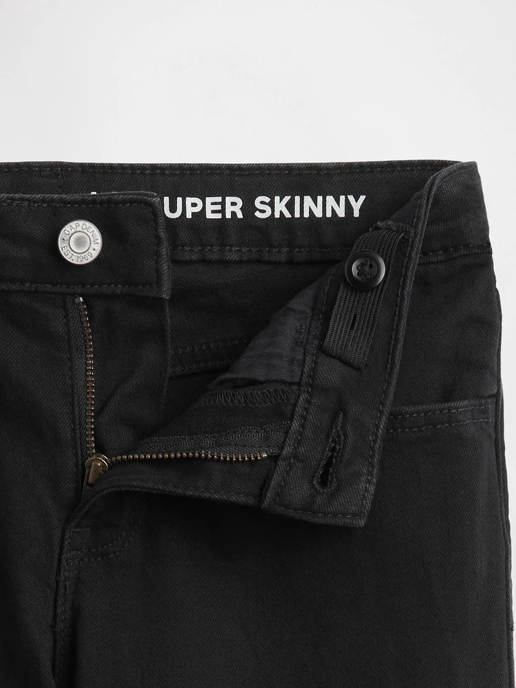 Kids Mid Rise Skinny Jeans