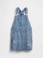 Kids Denim Pinafore Dress
