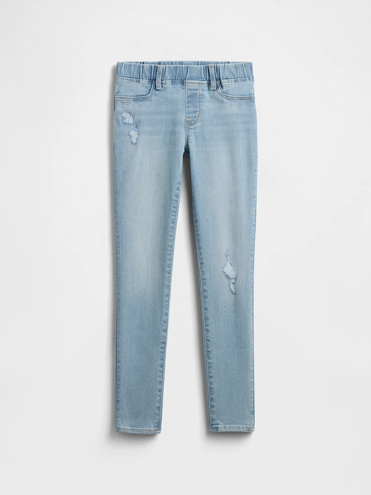 Kids Mid Rise Pull-On Jeggings