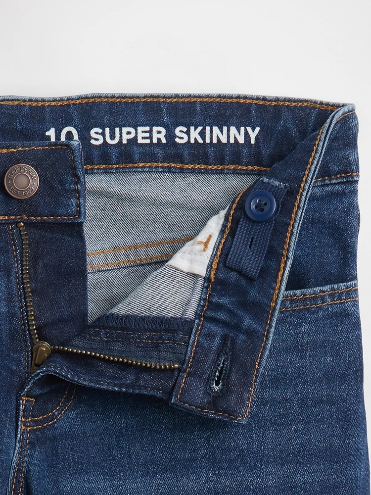 Kids Mid Rise Everyday Super Skinny Jeans
