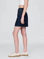 Denim Mini Skirt