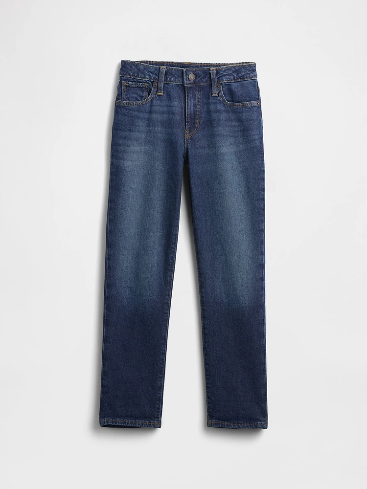 Kids Mid Rise Girlfriend Jeans