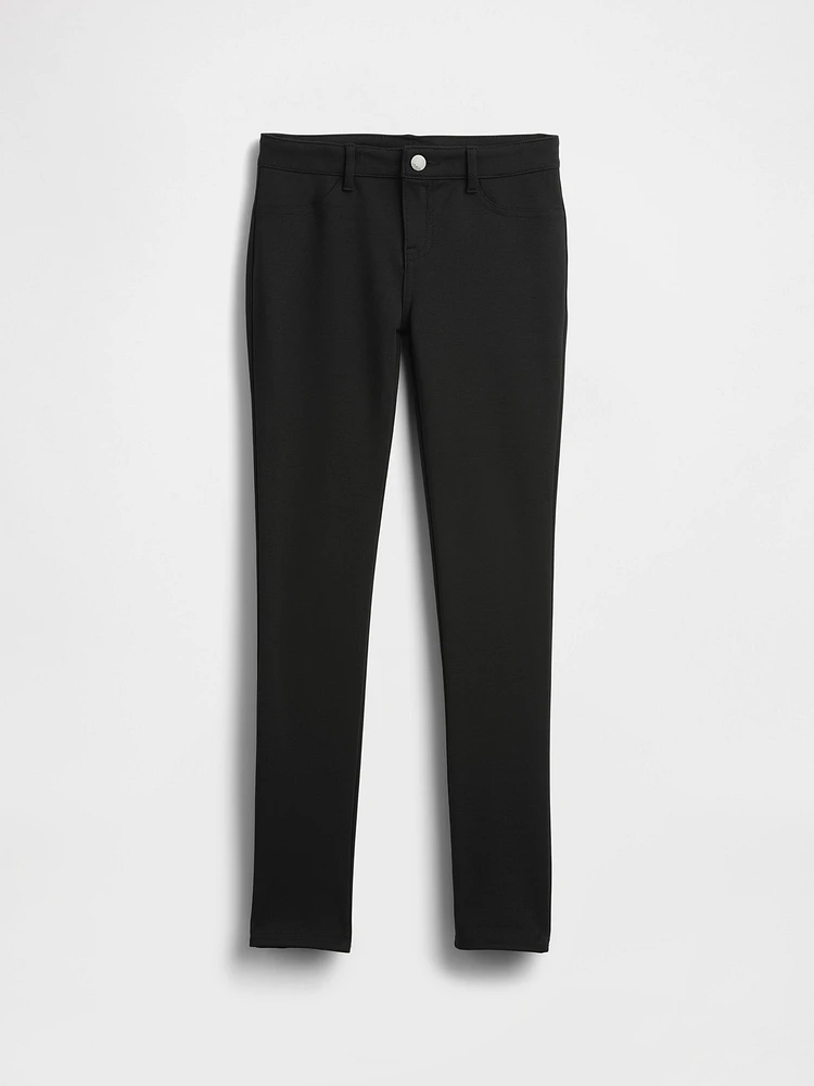 Kids Uniform Ponte Pants