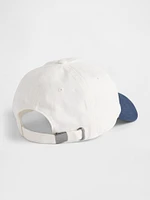 Casquette de baseball en coton biologique à logo Gap