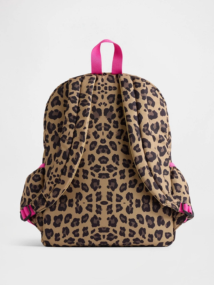 Kids Leopard Backpack