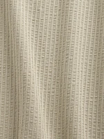 Baby Seersucker Henley Footless One-Piece